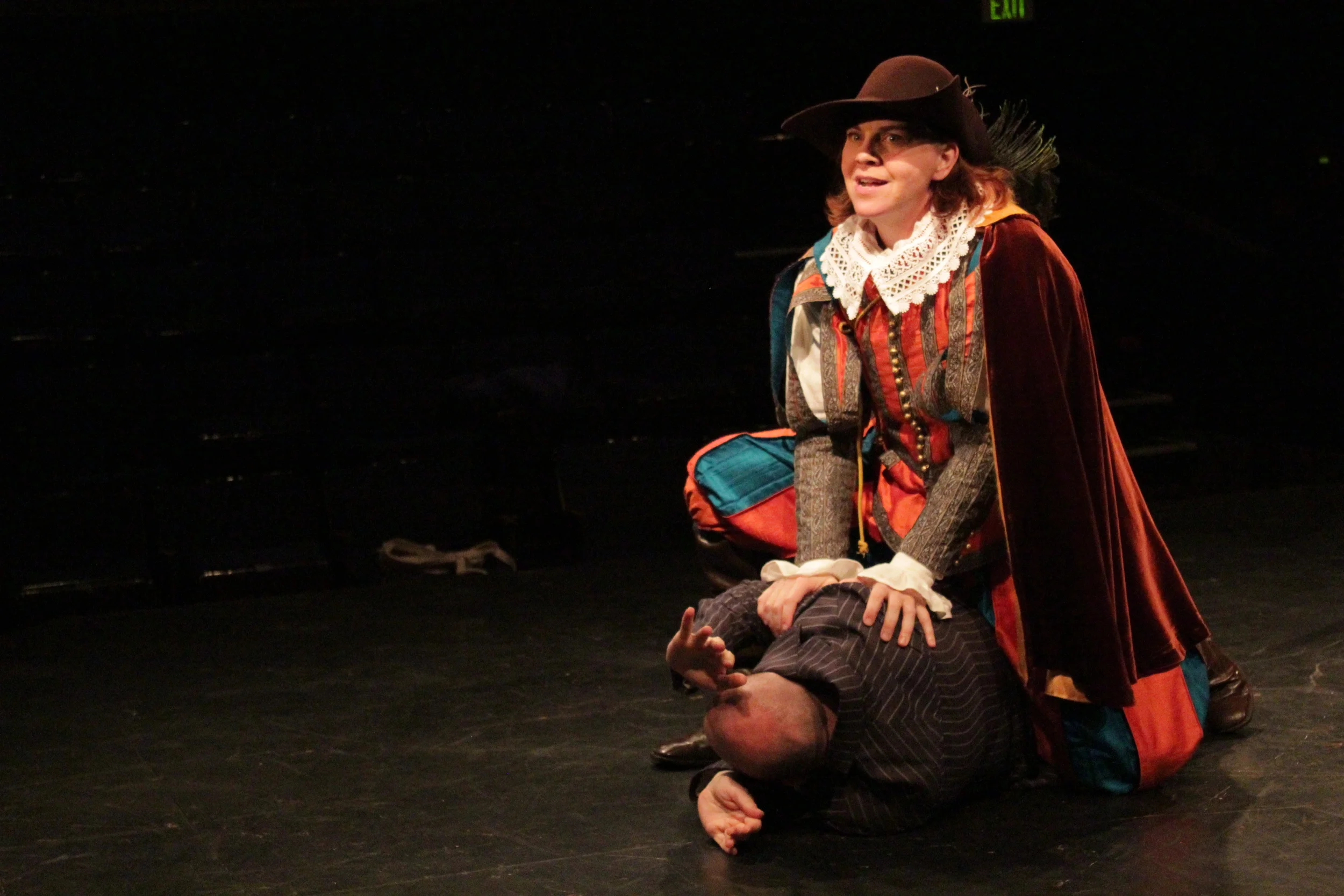  JanLee Marshall as Moll Cutpurse  Photo by Sojin Han, 2015 
