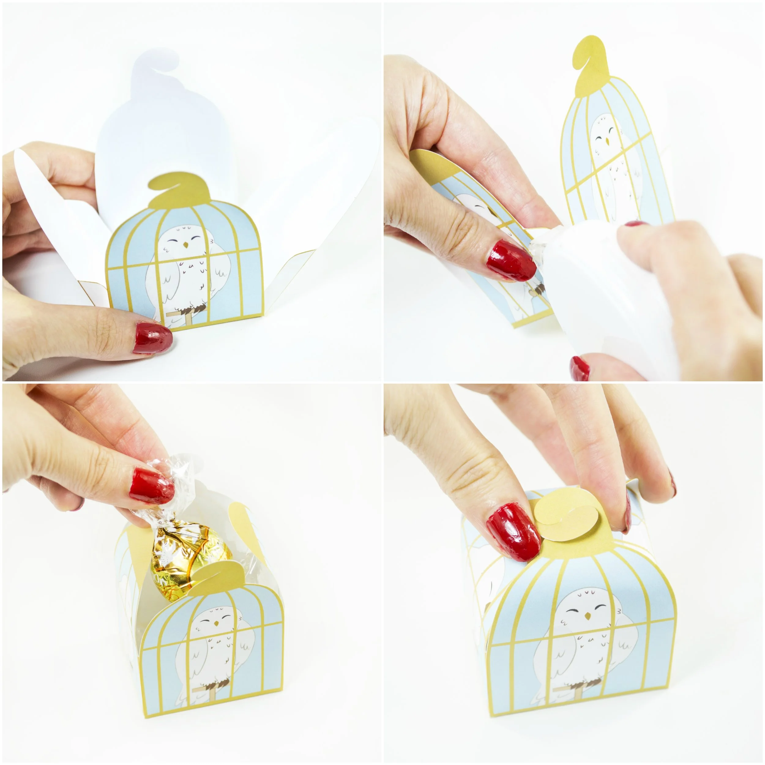 To Hogwarts We Will Go! Harry Potter Inspired Printable Treat Boxes ...