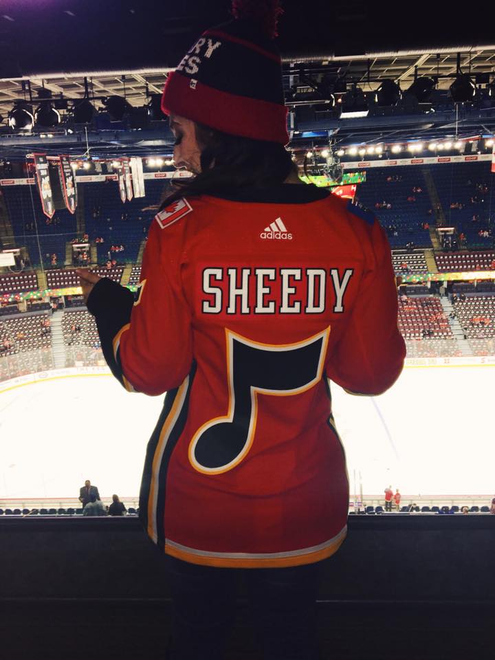 National Anthem  Michela Sheedy x Calgary Flames (Pre-Season 2017) 