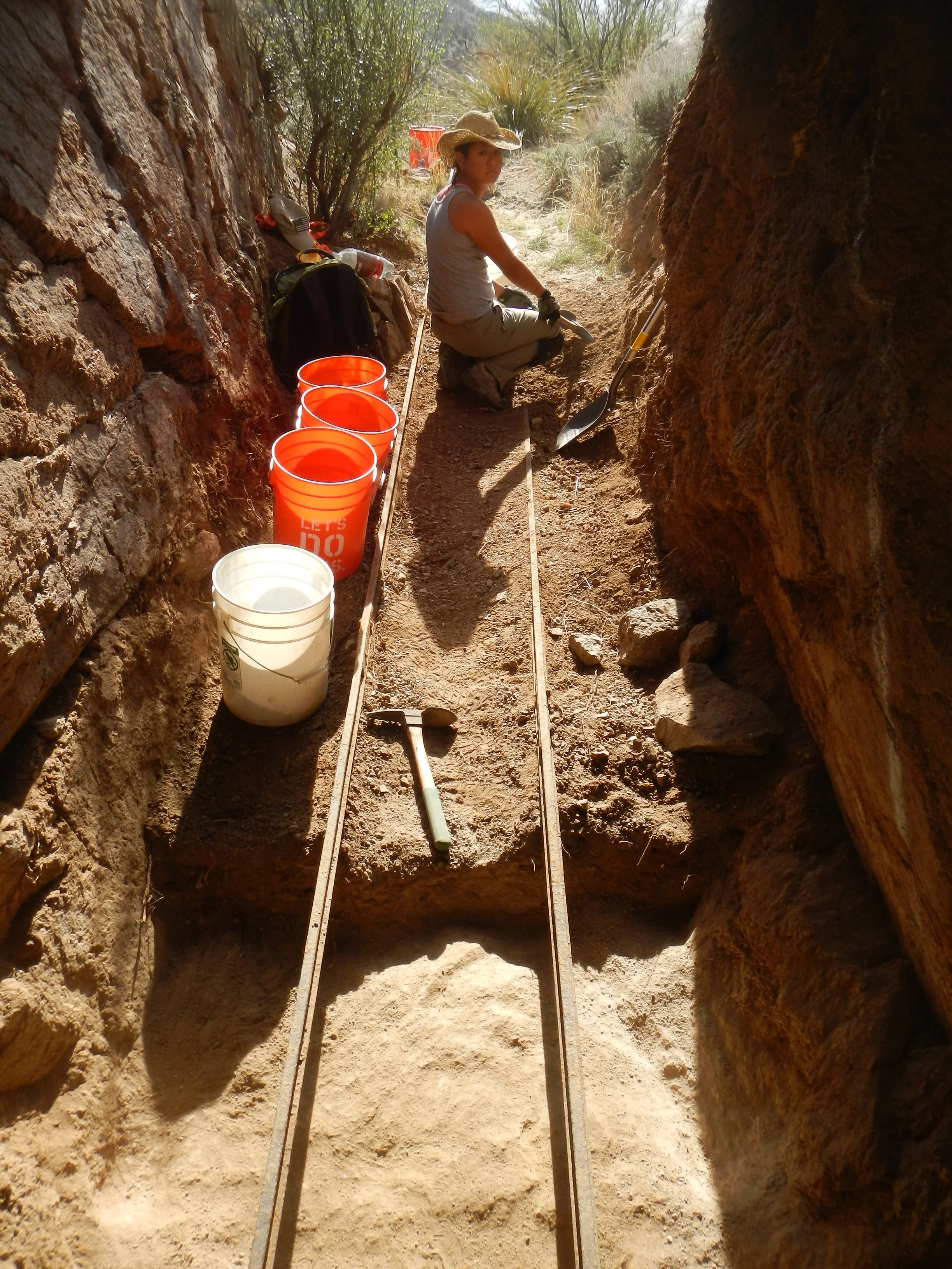 The Lower Adit Dug Out