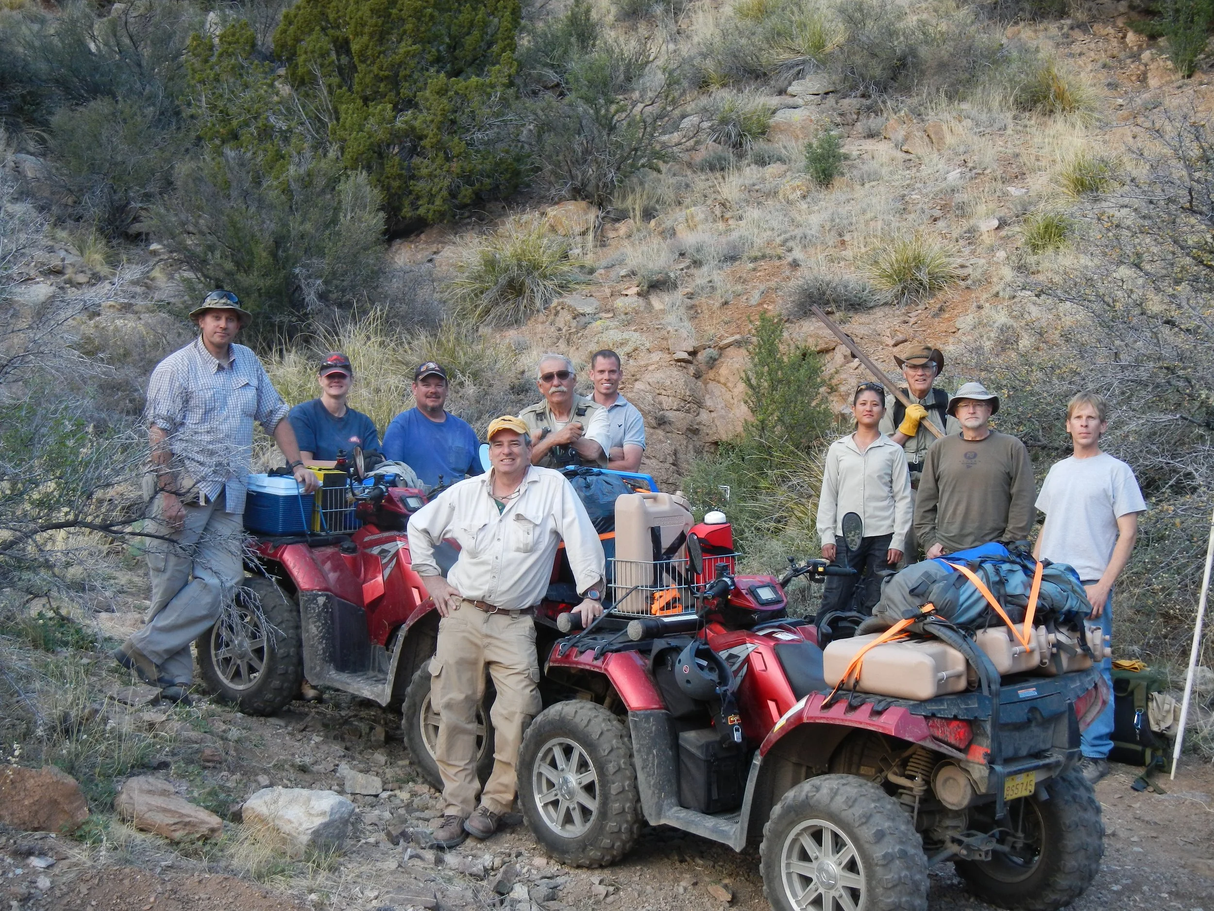 Volunteers Grateful for ATV Support
