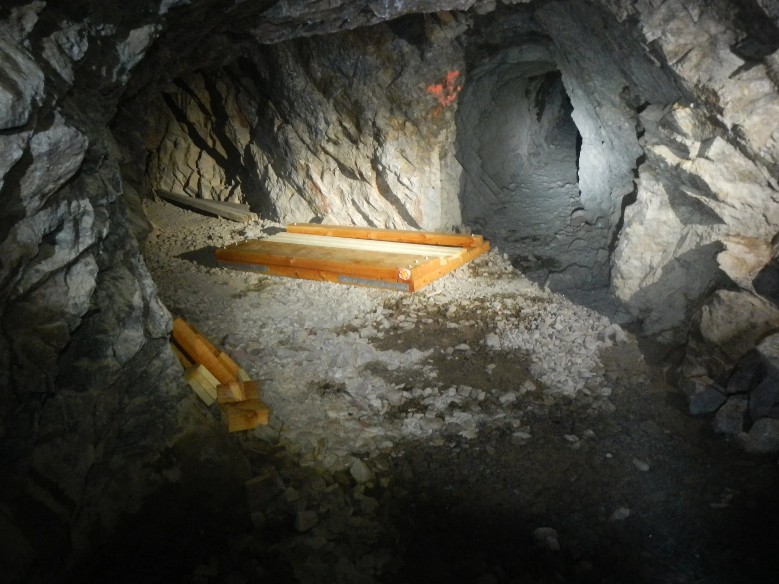 Lower Adit Winze Covered