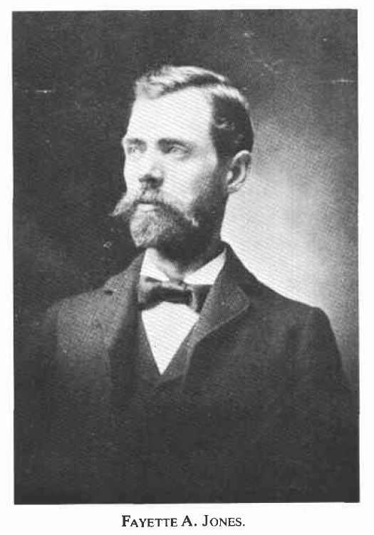 Fayette Jones, Prominent New Mexico Geologist and the Third Director of the New Mexico School of Mines