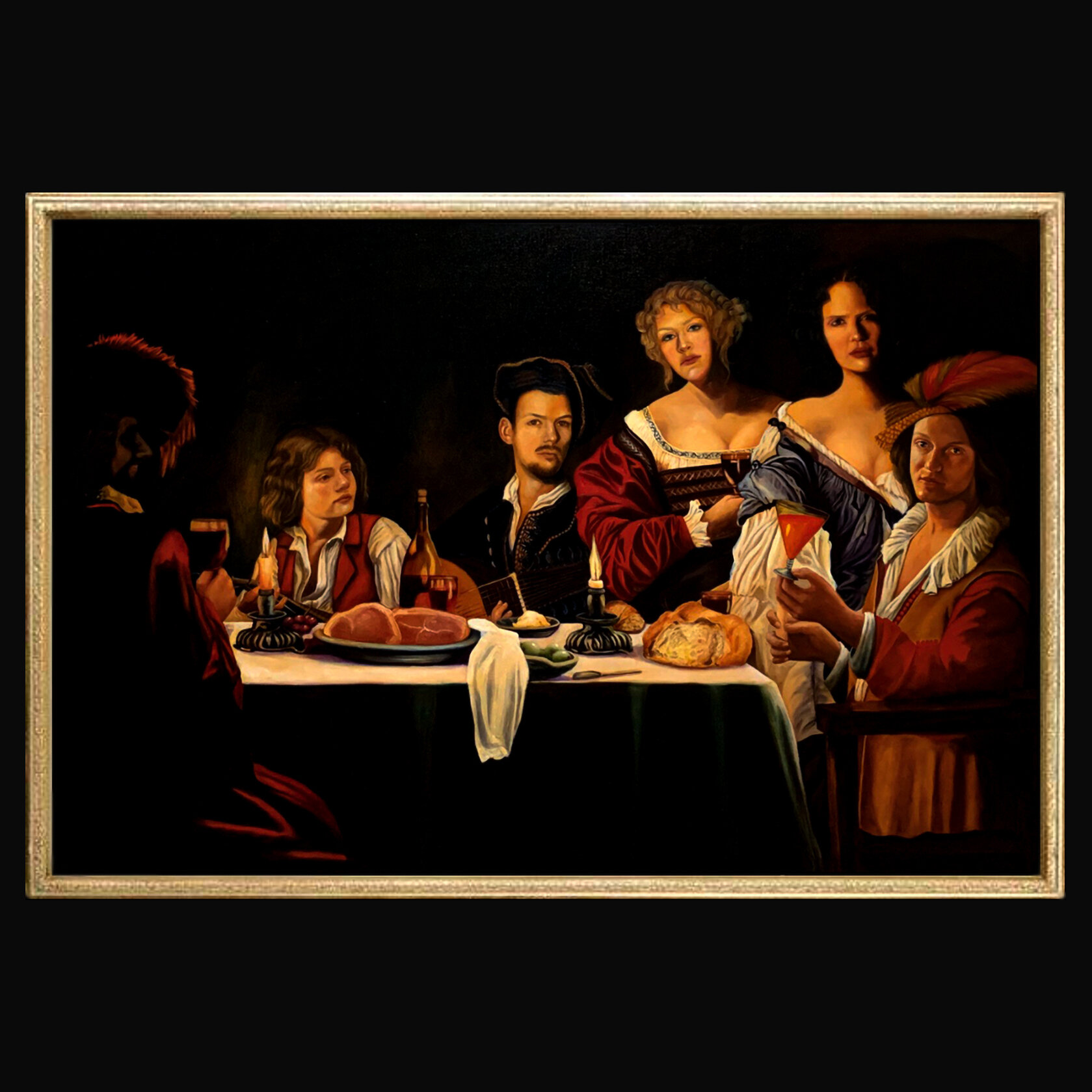 Dinner Party (Family Portrait)