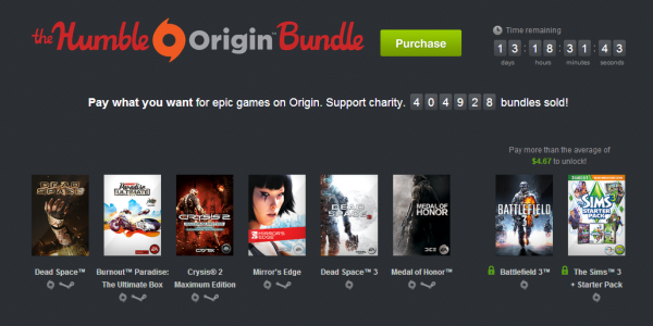 Humble Origin Bundle is a complete steal 