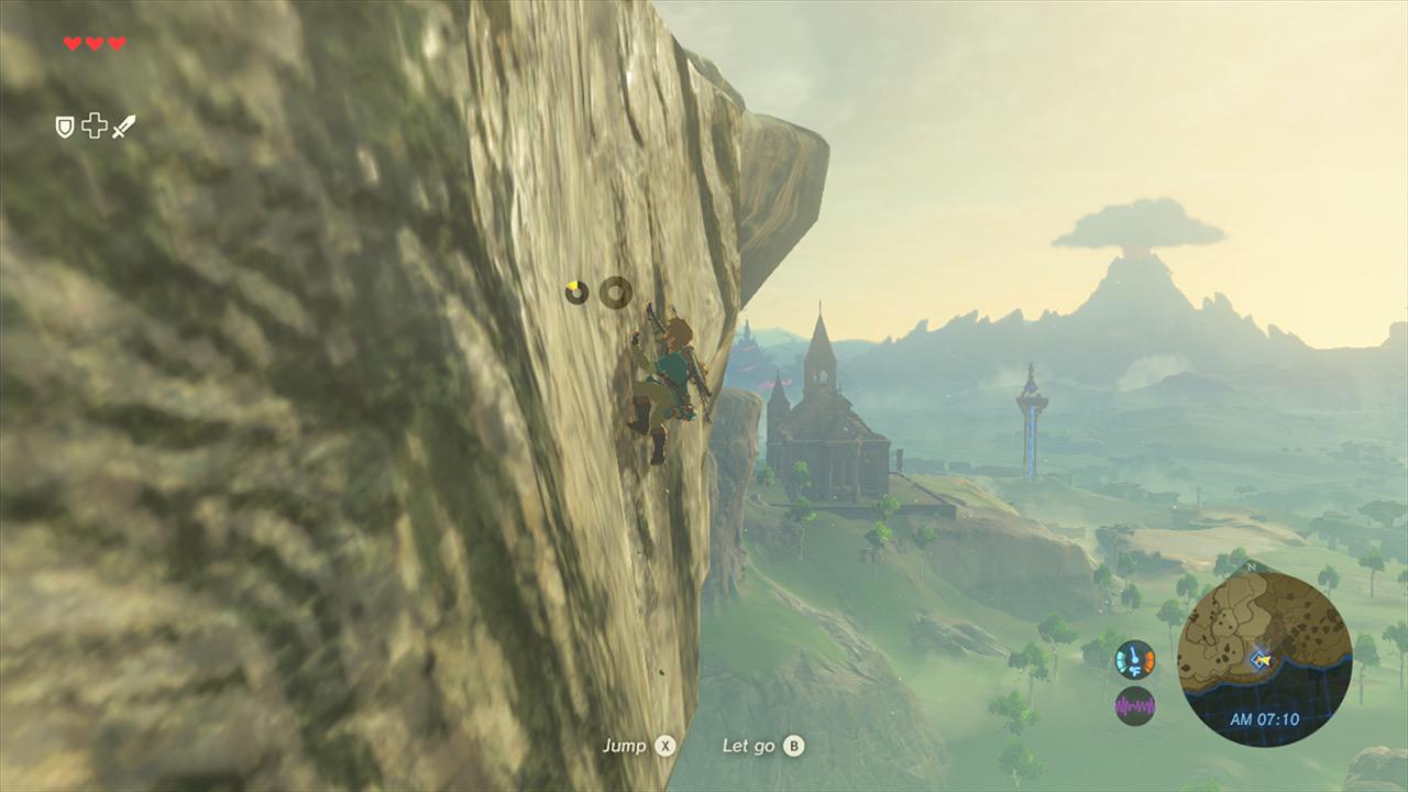 You can pretty much climb anything in the game.