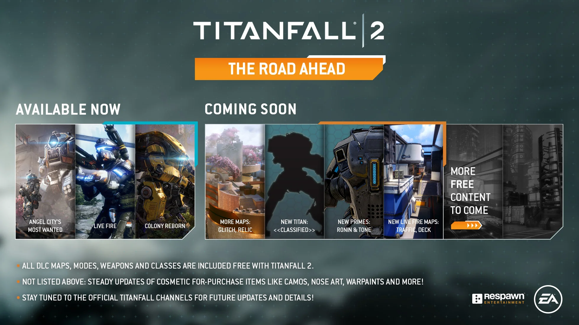 Titanfall 2's next batch of updates.