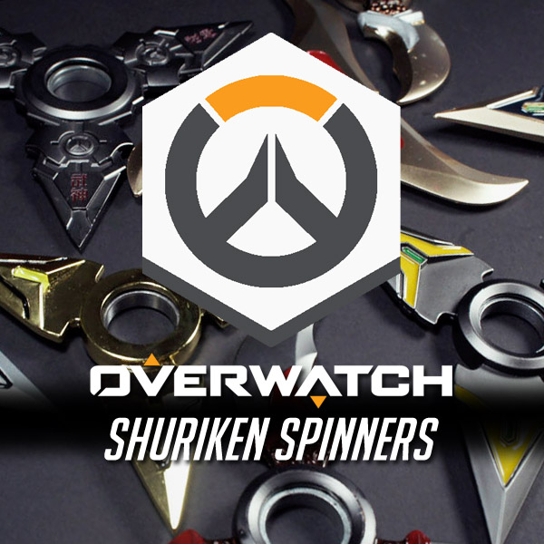 Overwatch Genji Shuriken Fidget Spinners Too Much Gaming | Video Games Reviews, News, & Guides