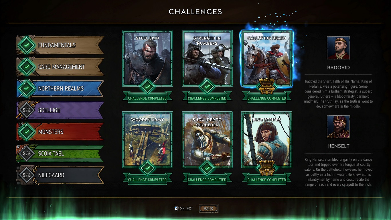 Once you finish all of the challenges, you are all set to tackle online opponents and have an idea on what decks you would like to play. 