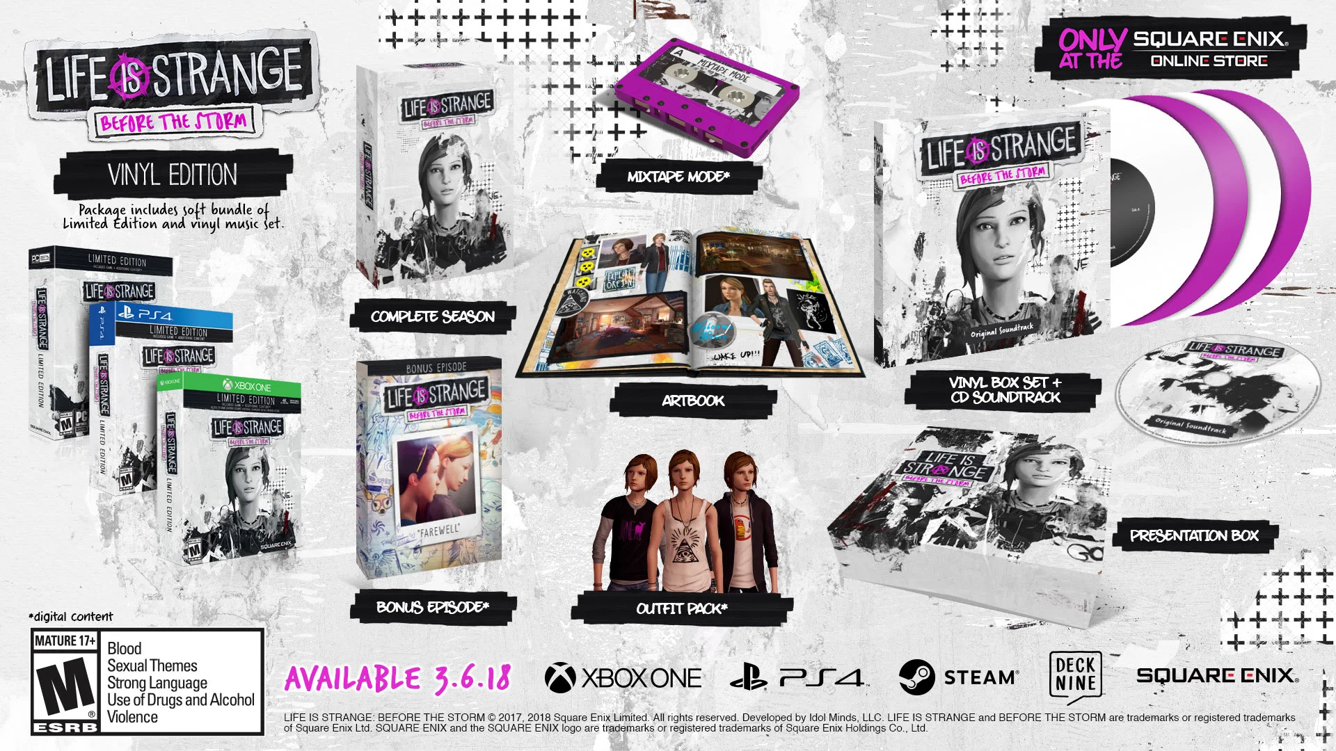 Life is Strange: Before the Storm Vinyl Edition