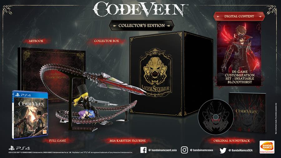 New CODE VEIN Gameplay  Xbox One, PS4, PC 