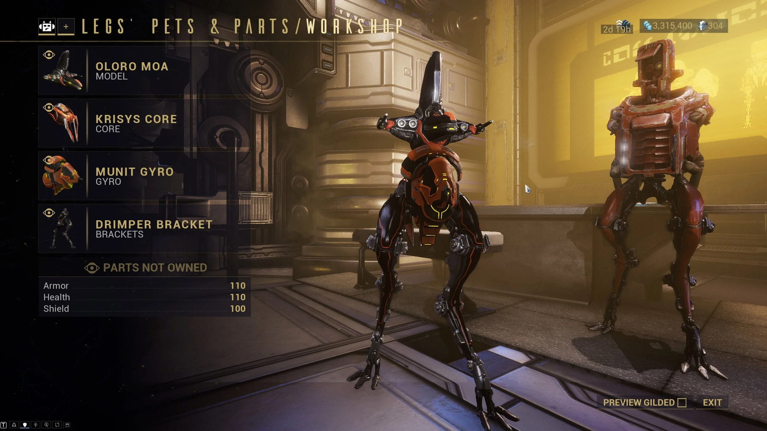 Make your own MOA in Fortuna .