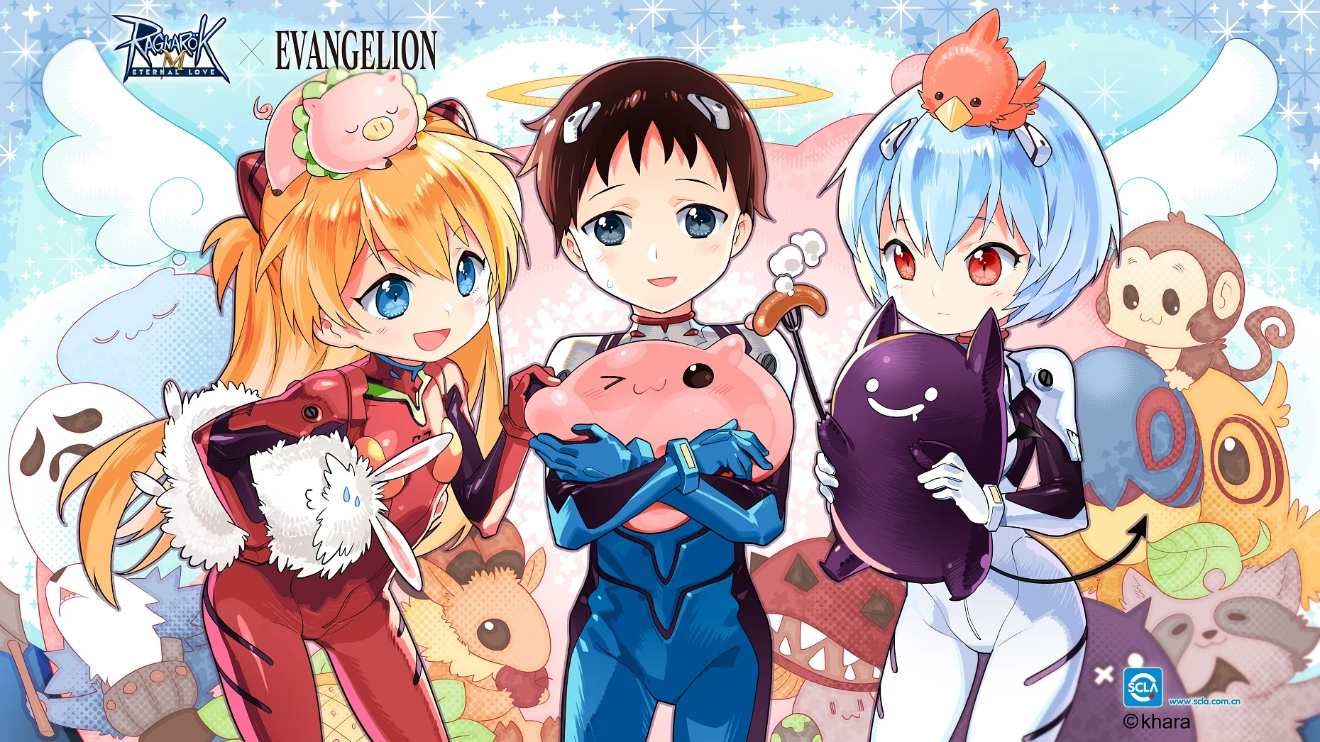 Ragnarok M x Evangelion Group.jpg