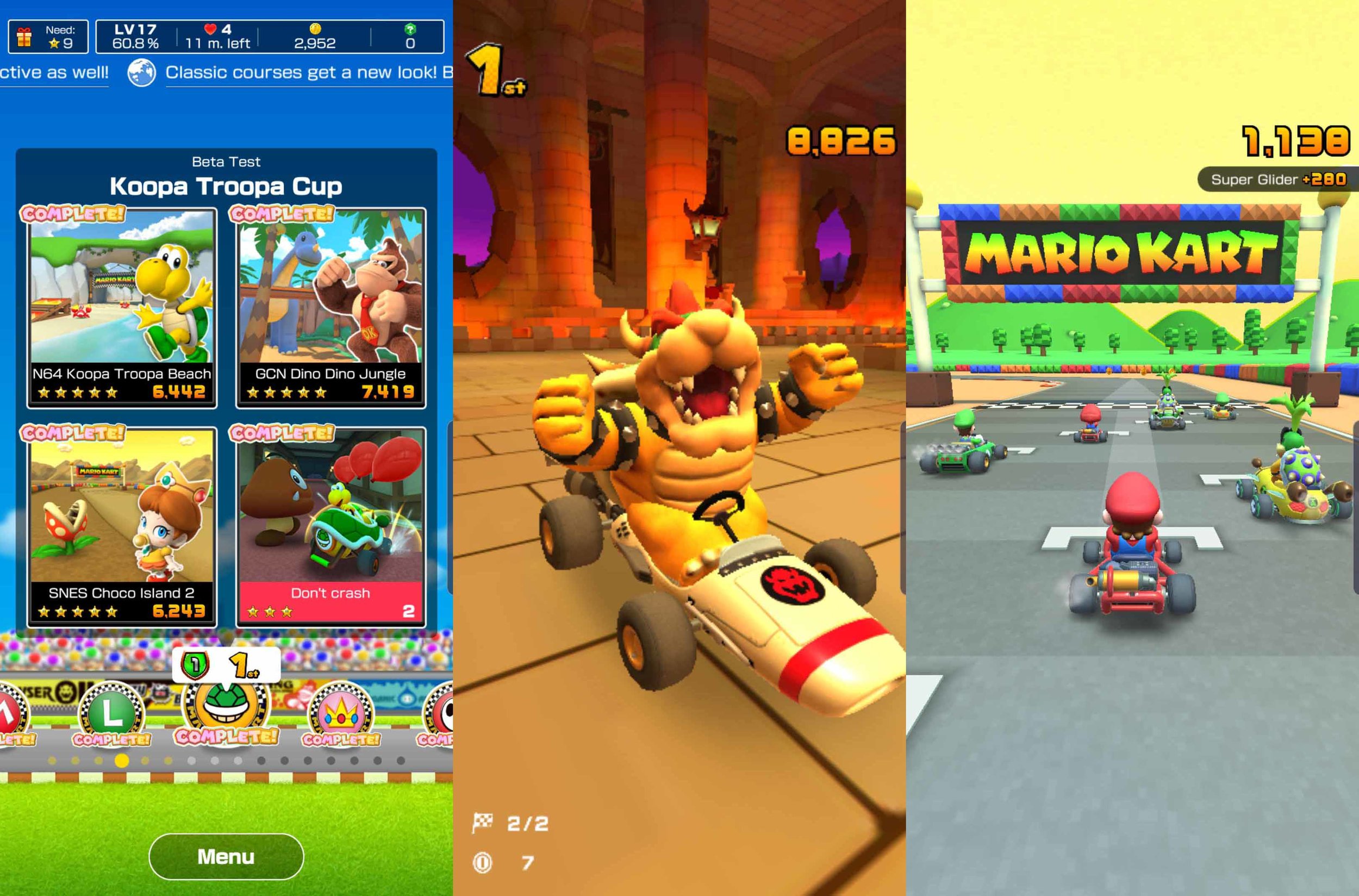 Mario Kart Tour Trailer Shows Gameplay In Classic And New Courses