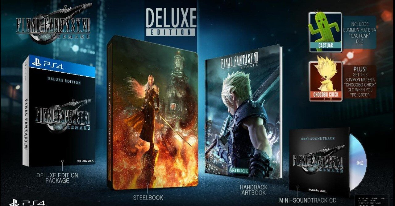 Final Fantasy VII Rebirth Collector's Edition has been revealed