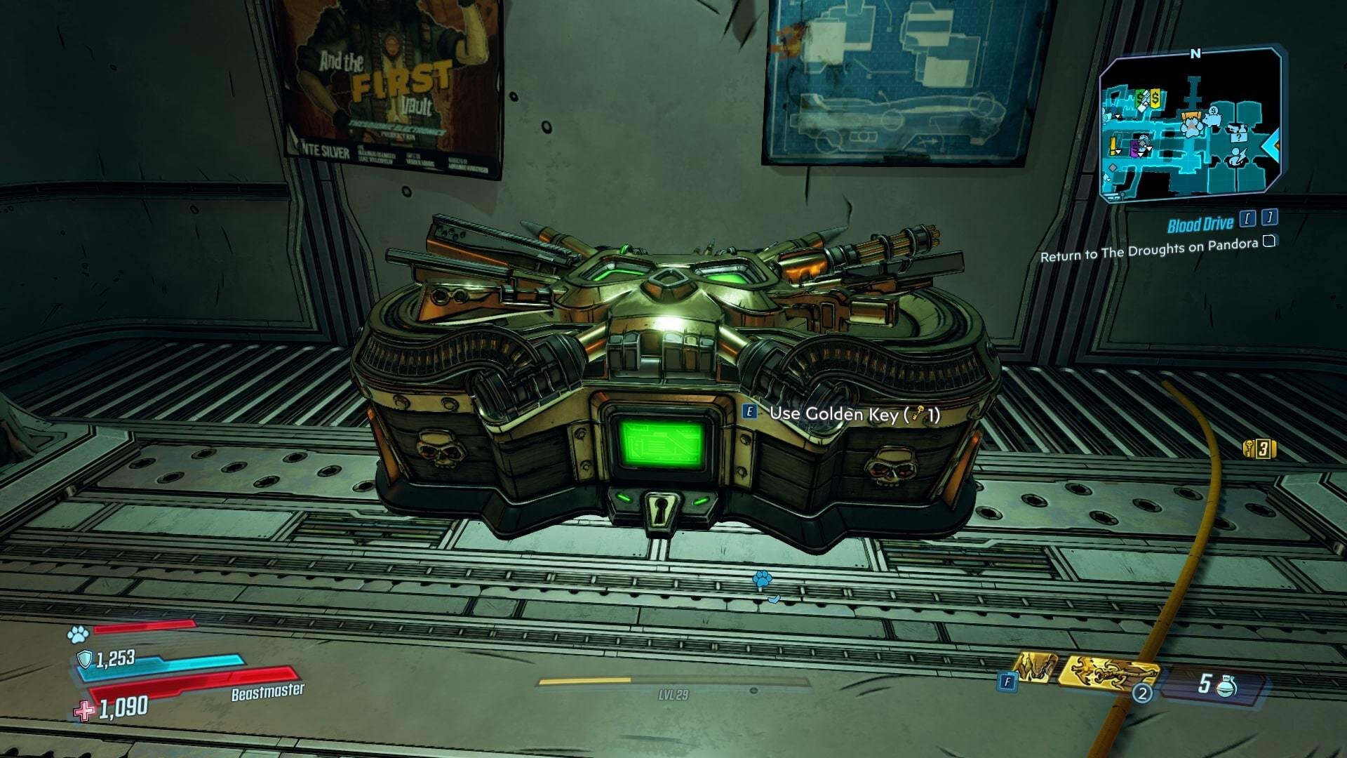 Where to use Golden Keys in Borderlands 3