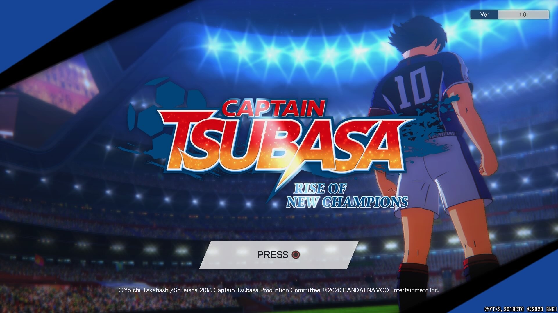 Captain Tsubasa Nankatsu School Football Jersey Sets No.10 Tsubasa
