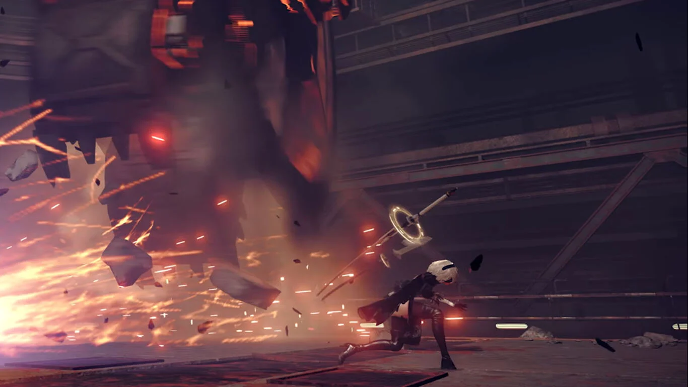 NieR Automata's Final Secret Discovered - Skipping to the End Credits After Defeating the First Boss