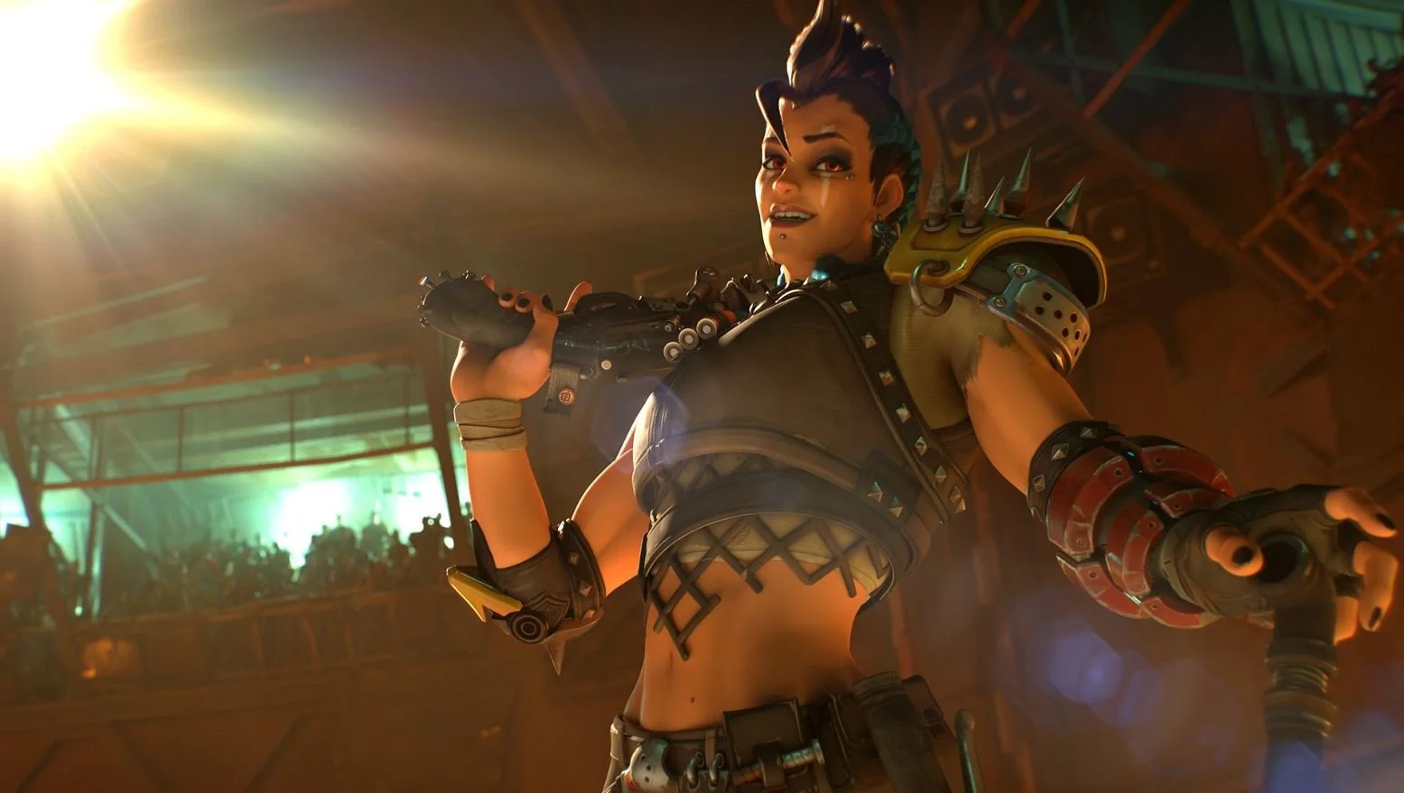 Abilities of New Tank Hero Junker Queen in Overwatch 2 Revealed