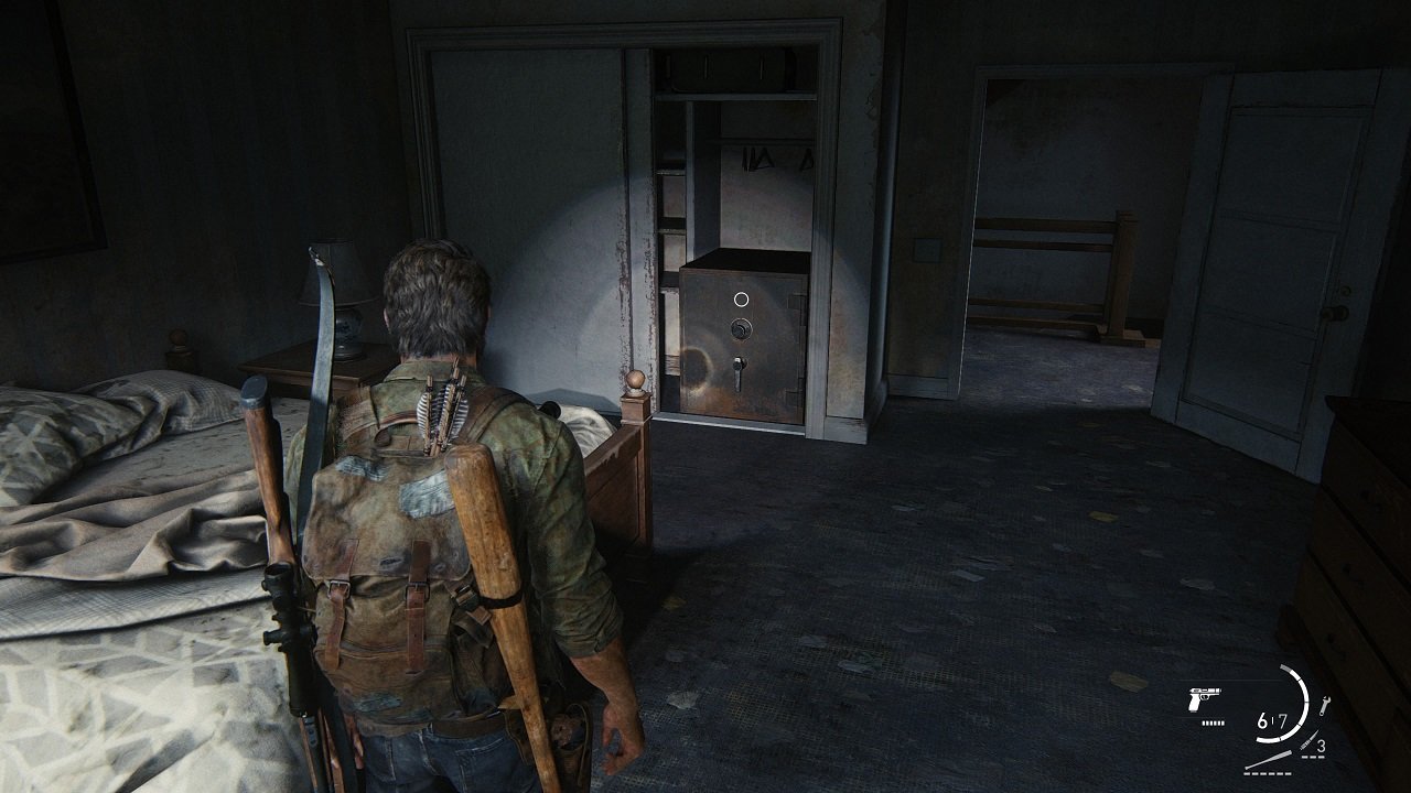 The Last of Us 1: How to Open the Safe in Hotel Lobby