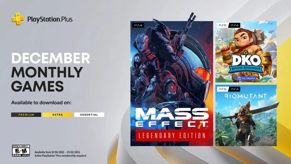 PlayStation Plus Monthly Free Games for December 2022 Revealed