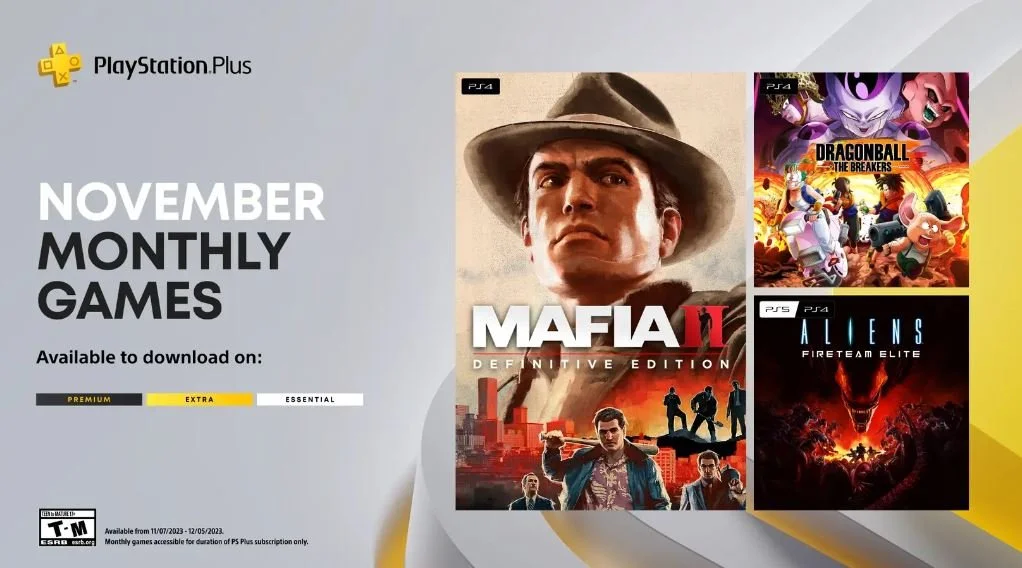 PS Plus Monthly Games for November 2023 Revealed
