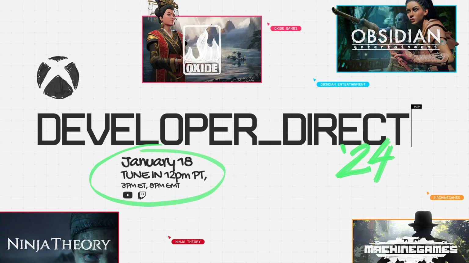 New 2024 developer_Direct to Feature New Indiana Jones Game, Avowed and Hellblade 2