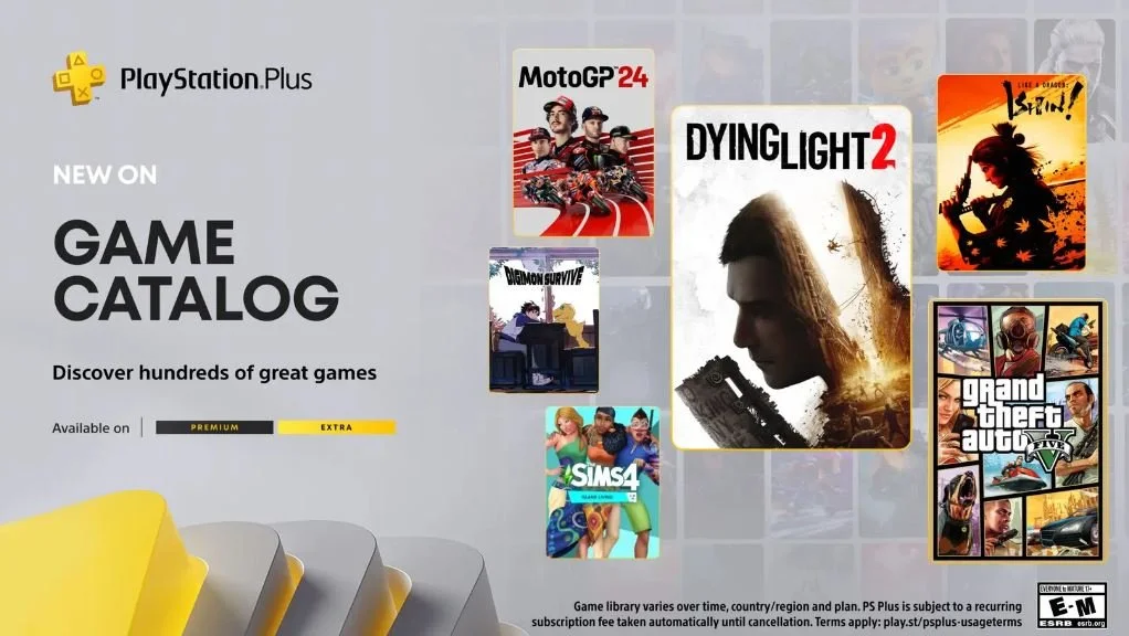 November 2024 PlayStation Plus Game Catalog Update Adds Dying Light 2 and More