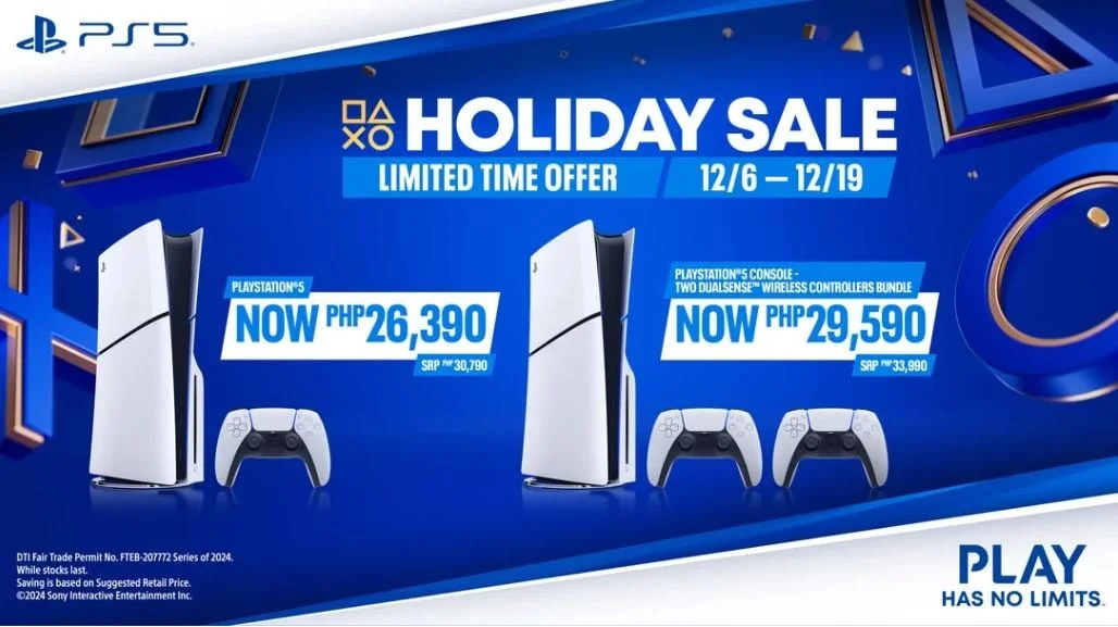 Huge Discounts on PlayStation 5 Consoles, Peripherals, and Game Titles in the Philippines
