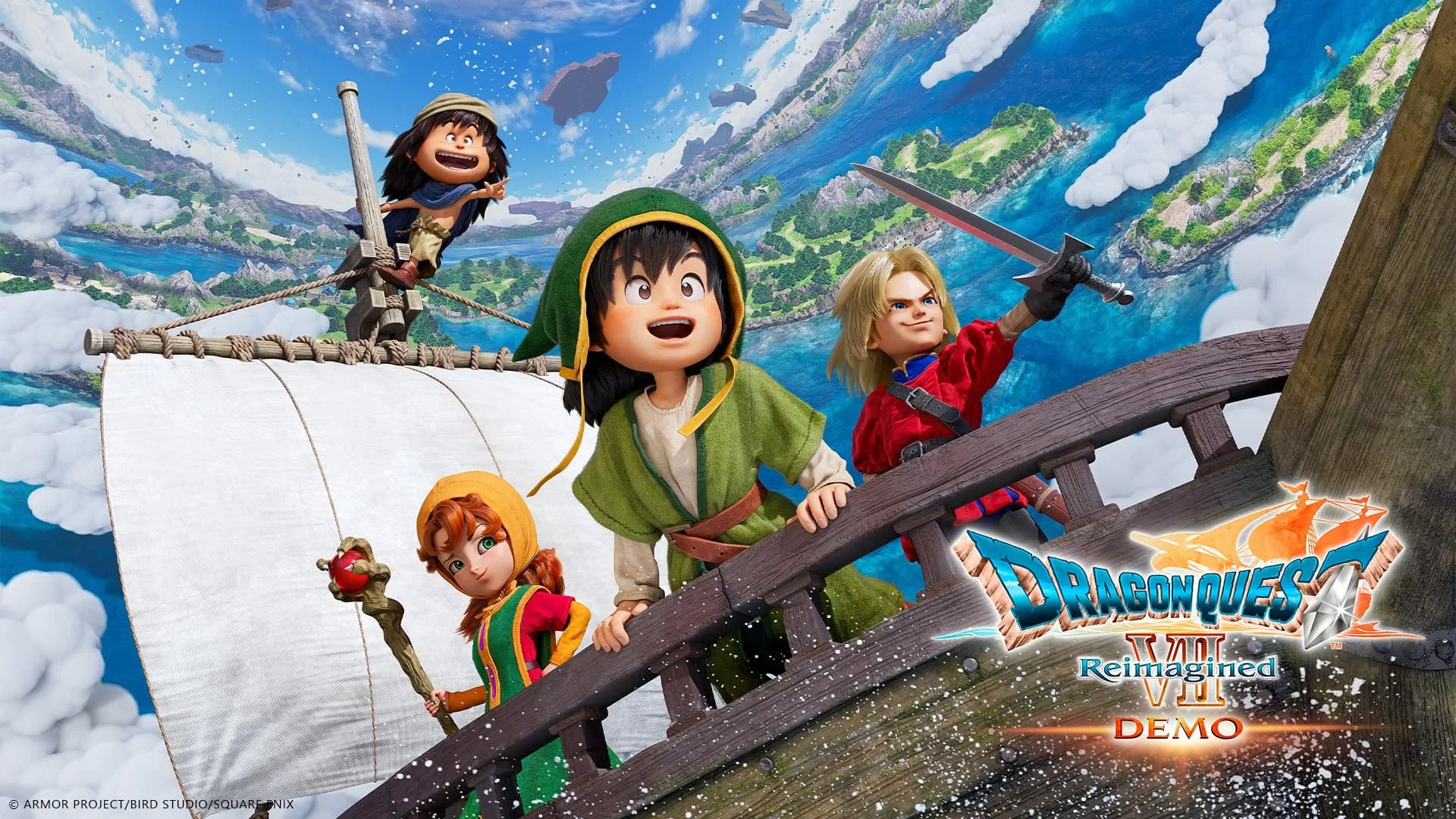 Dragon Quest VII Reimagined Demo Launches on January 7