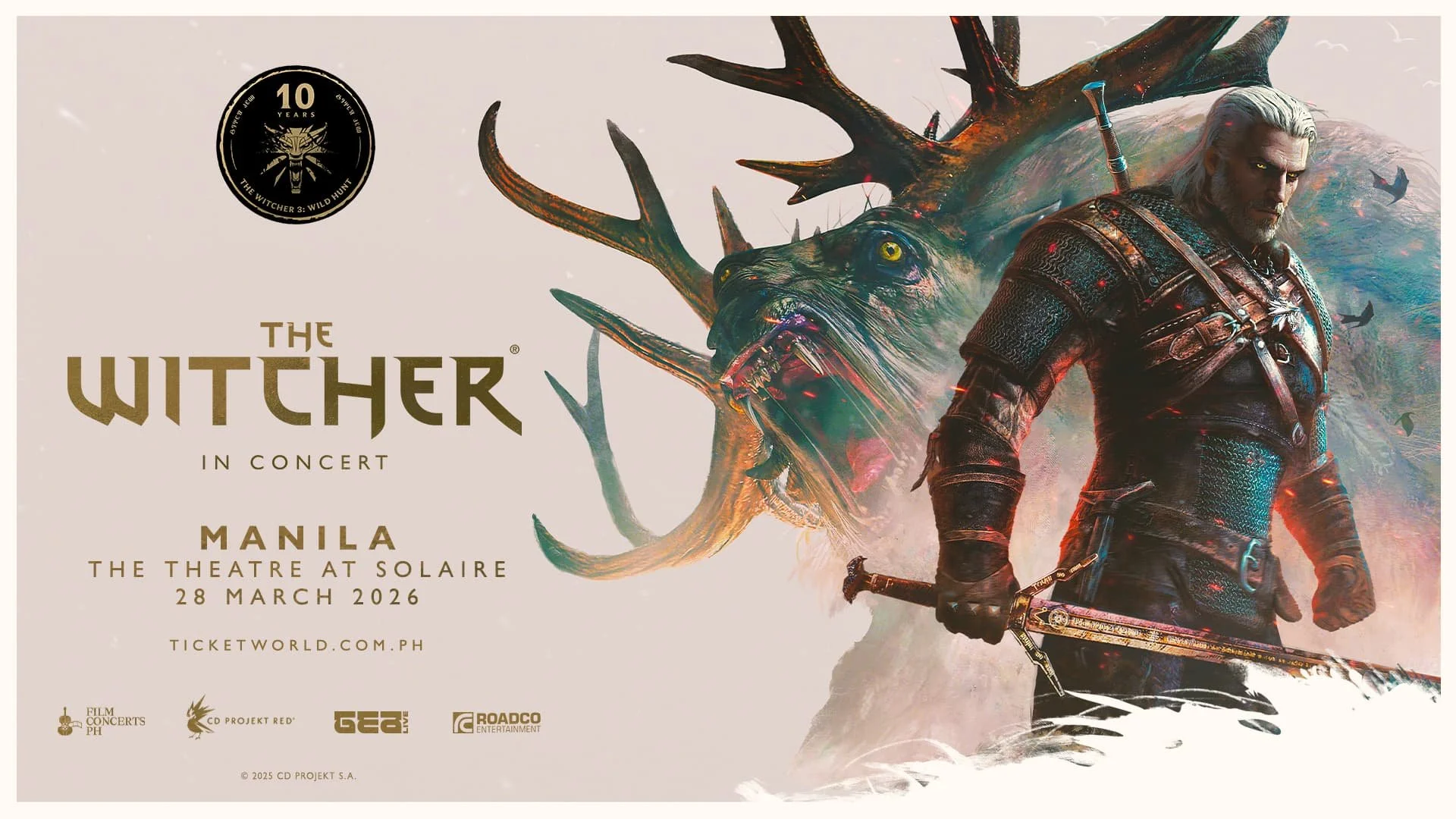 The Witcher in Concert Philippines Is Now One Night Only, Full Set List Revealed