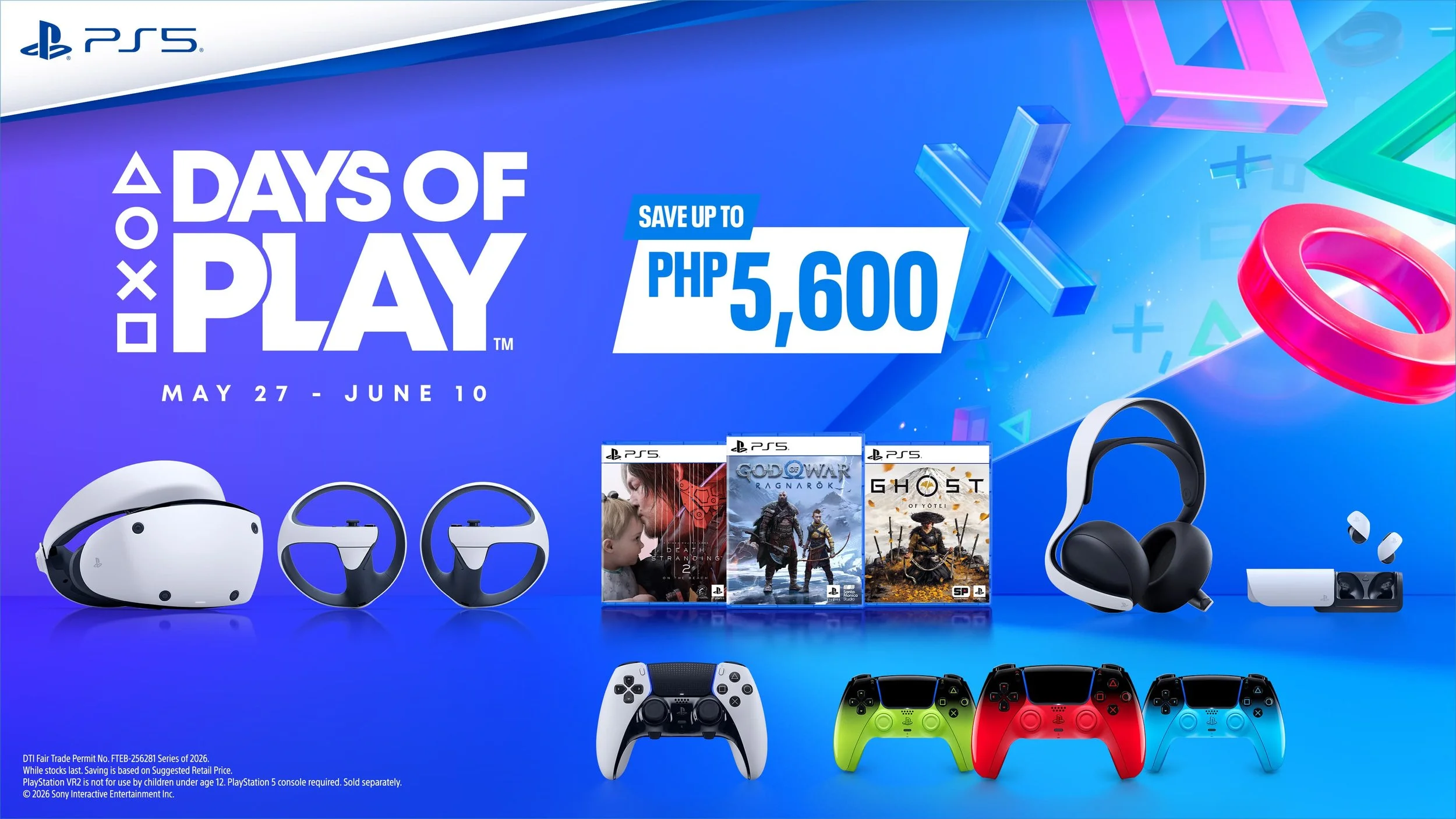 Days of Play Sale 2026: Hardware and Games Discounted in the Philippines