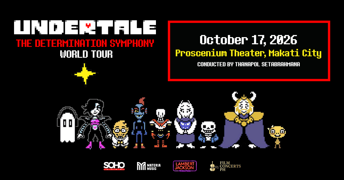 UNDERTALE: The Determination Symphony Coming to the Philippines in October 2026