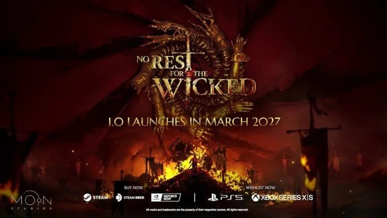 No Rest for the Wicked Delayed to March 2027