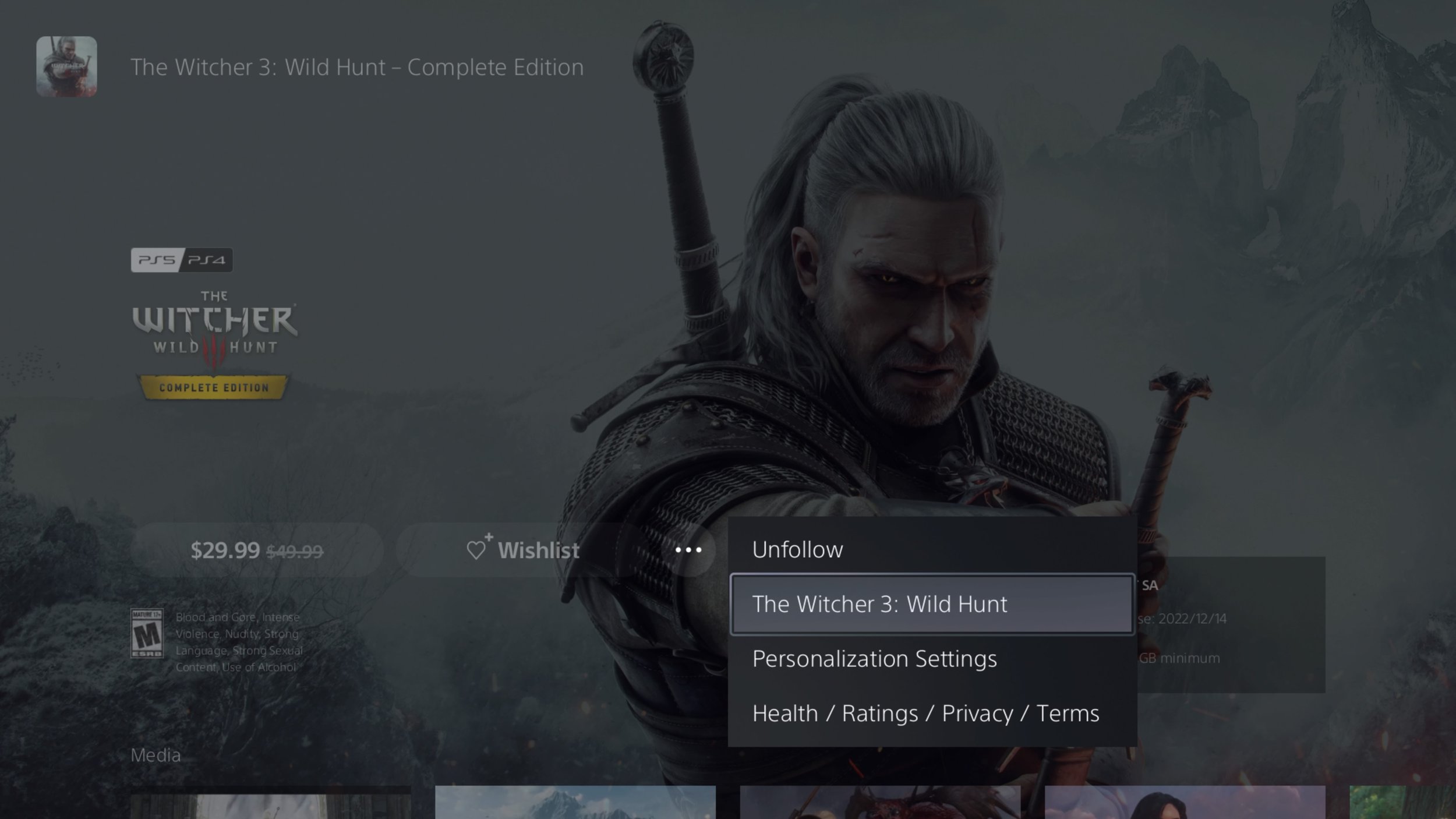 How To Get the Witcher 3: Wild Hunt Next-gen PS5 Upgrade for Free With a  Disc Copy — Too Much Gaming | Video Games Reviews, News, & Guides