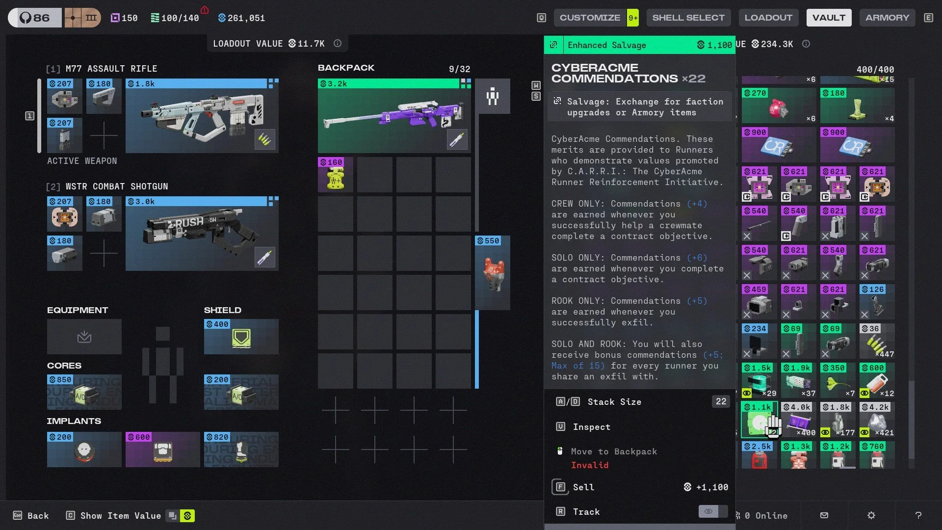 Details on how to earn commendations during the Marathon C.A.R.R.I. event.