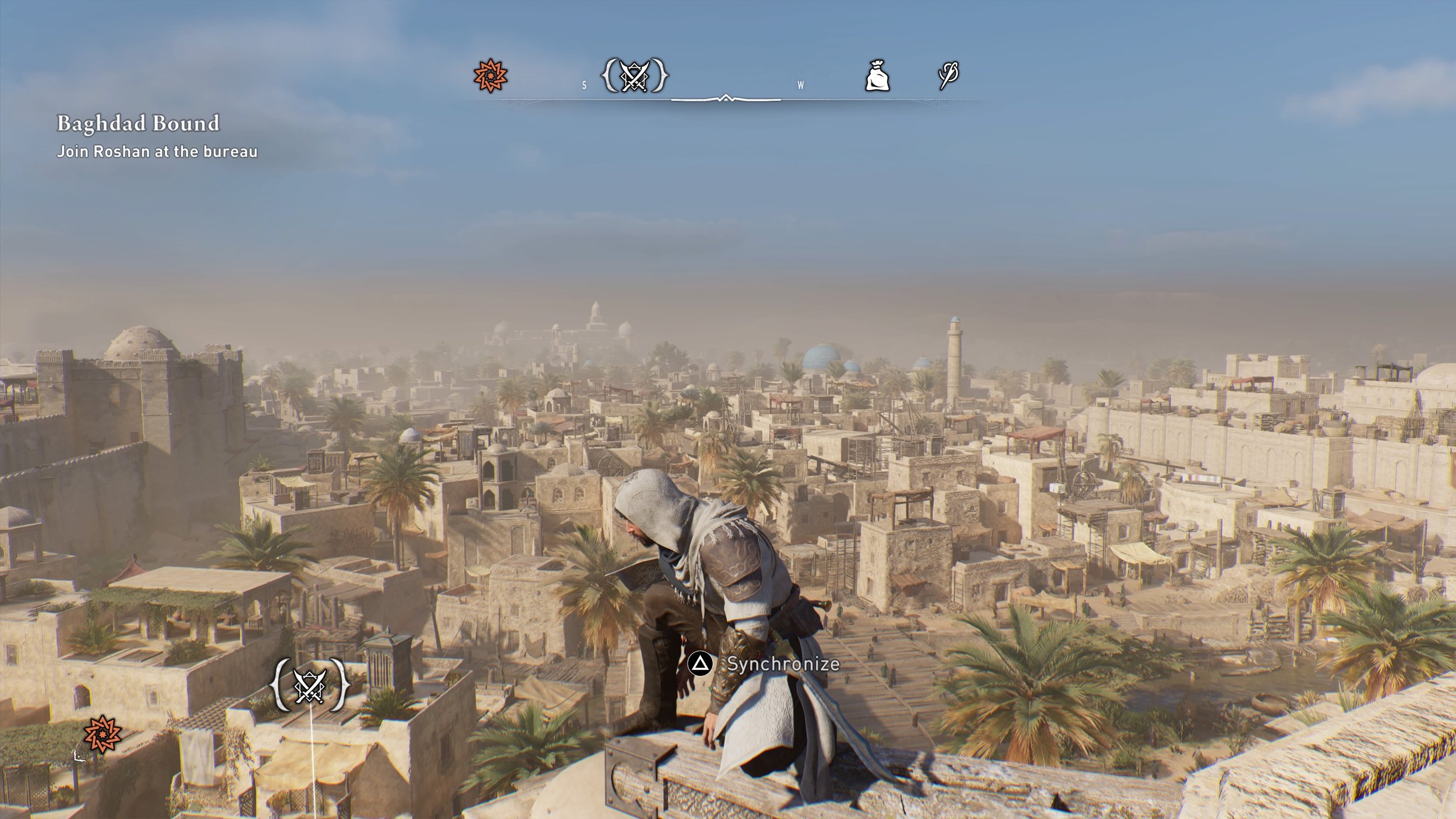 Assassin's Creed Mirage will have a History of Baghdad codex feature for  those that want to learn about the city and setting.