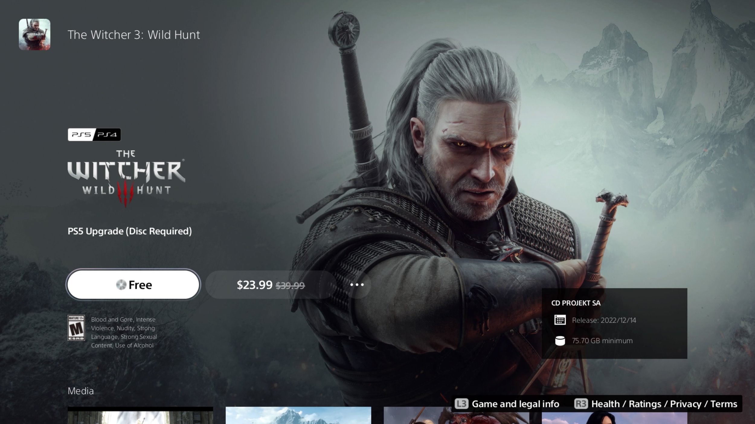 The Witcher 3: Wild Hunt Announces Impressively Extensive PS5, Xbox Series  & PC Patch Notes; Implemented Fan Mods & More - Noisy Pixel