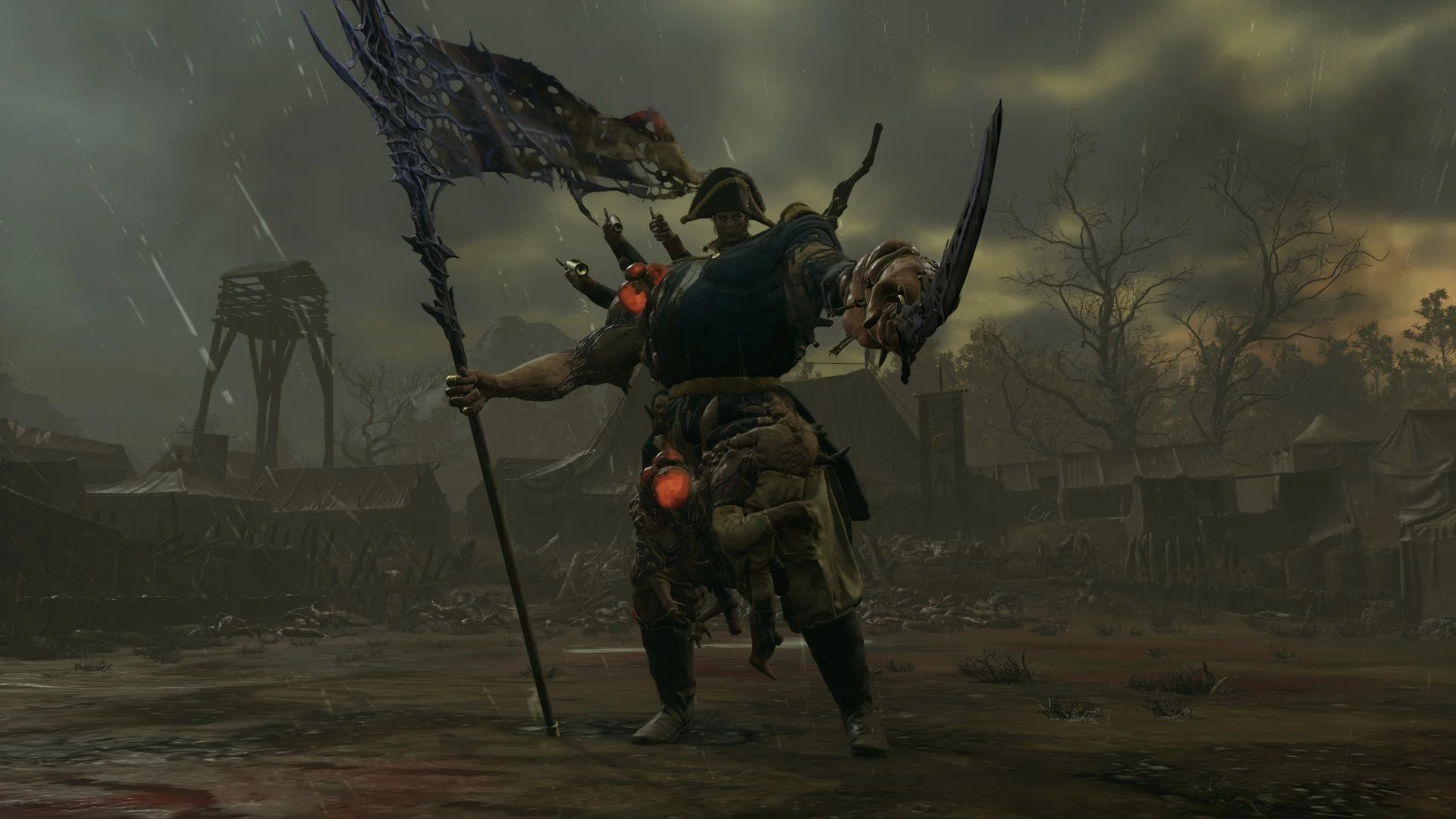 First-person boss fight in the Valor Mortis Steam Next Fest demo.