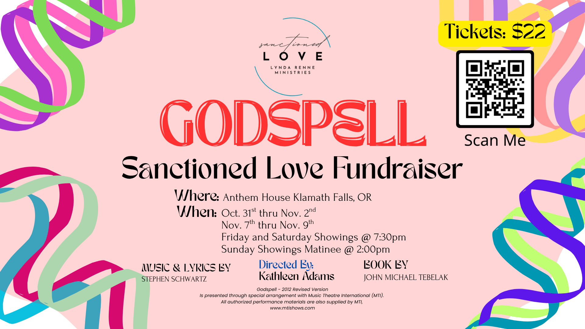 Sanctioned Love Presents "Godspell"