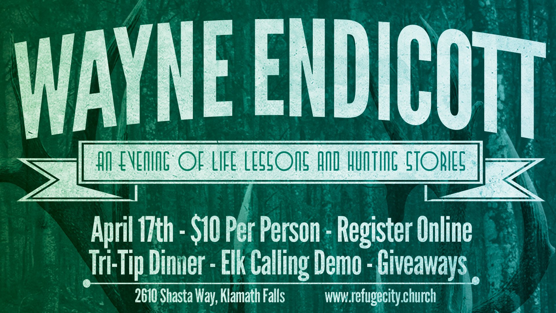 Evening of Life Lessons and Hunting Stories with The Endicott's