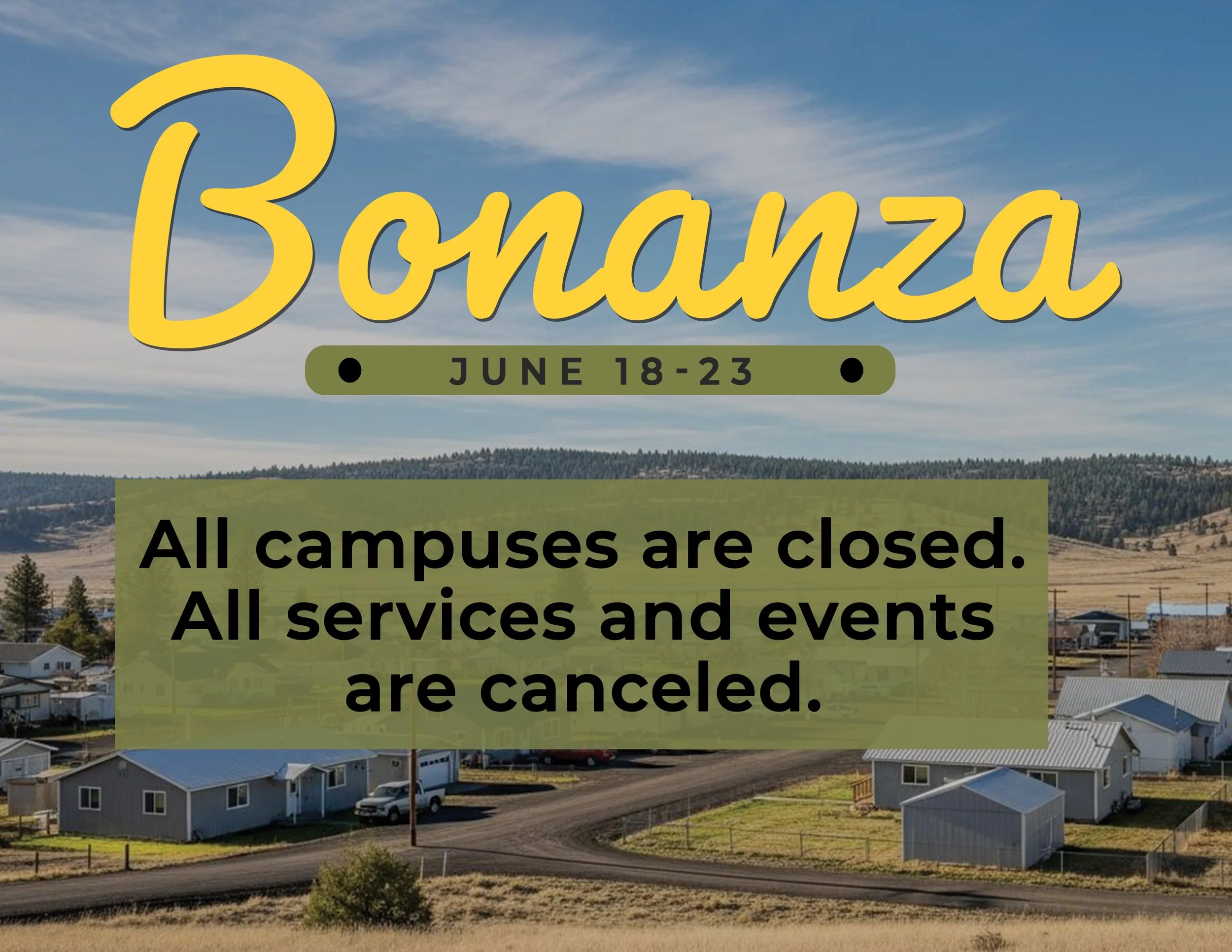 No MIDWEEK Service