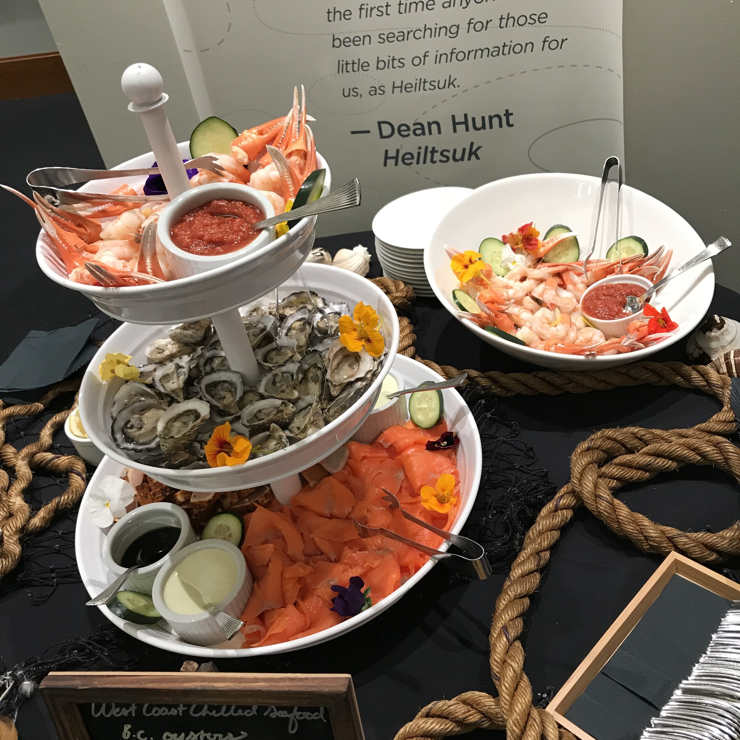 West Coast Seafood Display