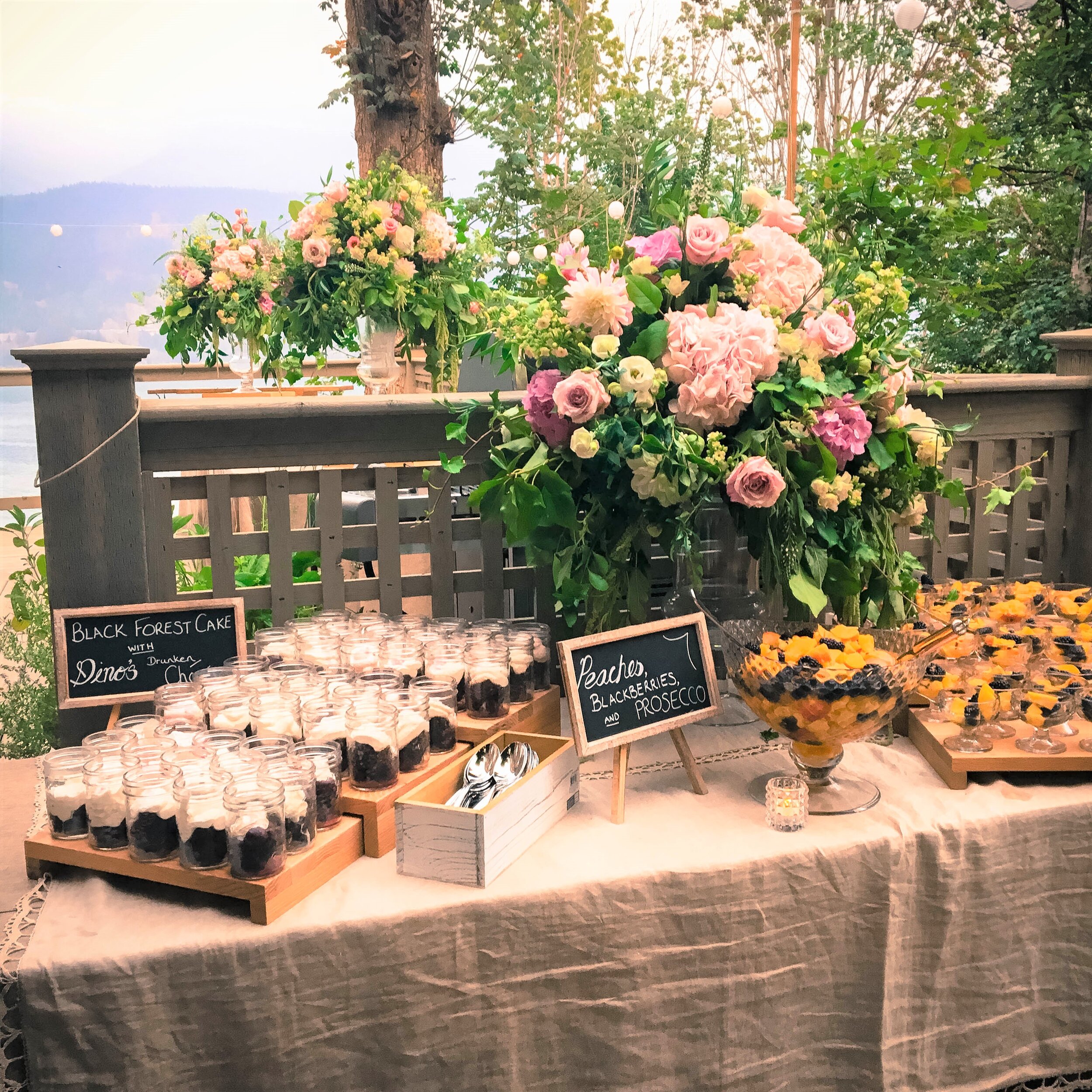 Dessert table 