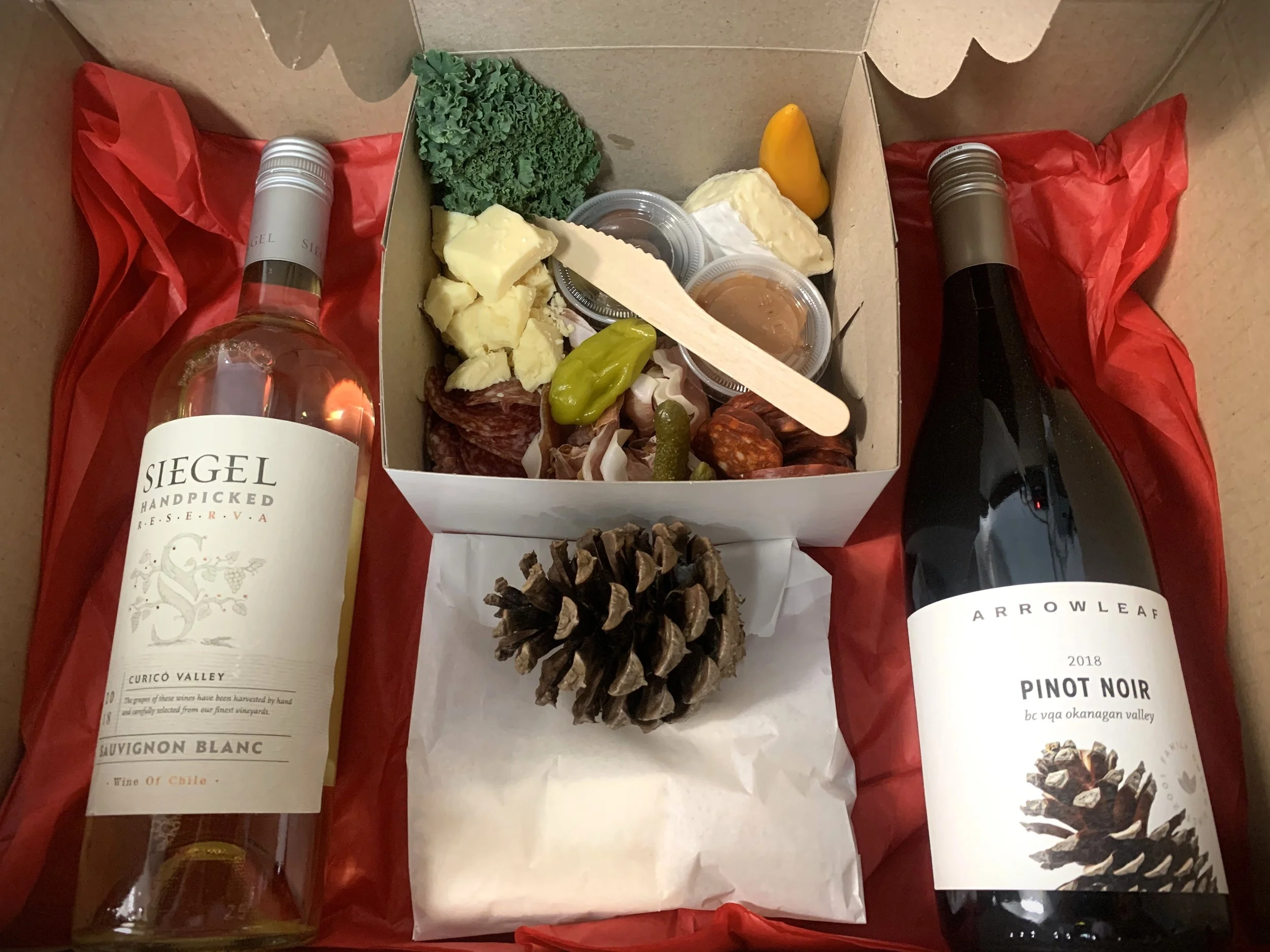 Wine &amp; Cheese Delivery Box