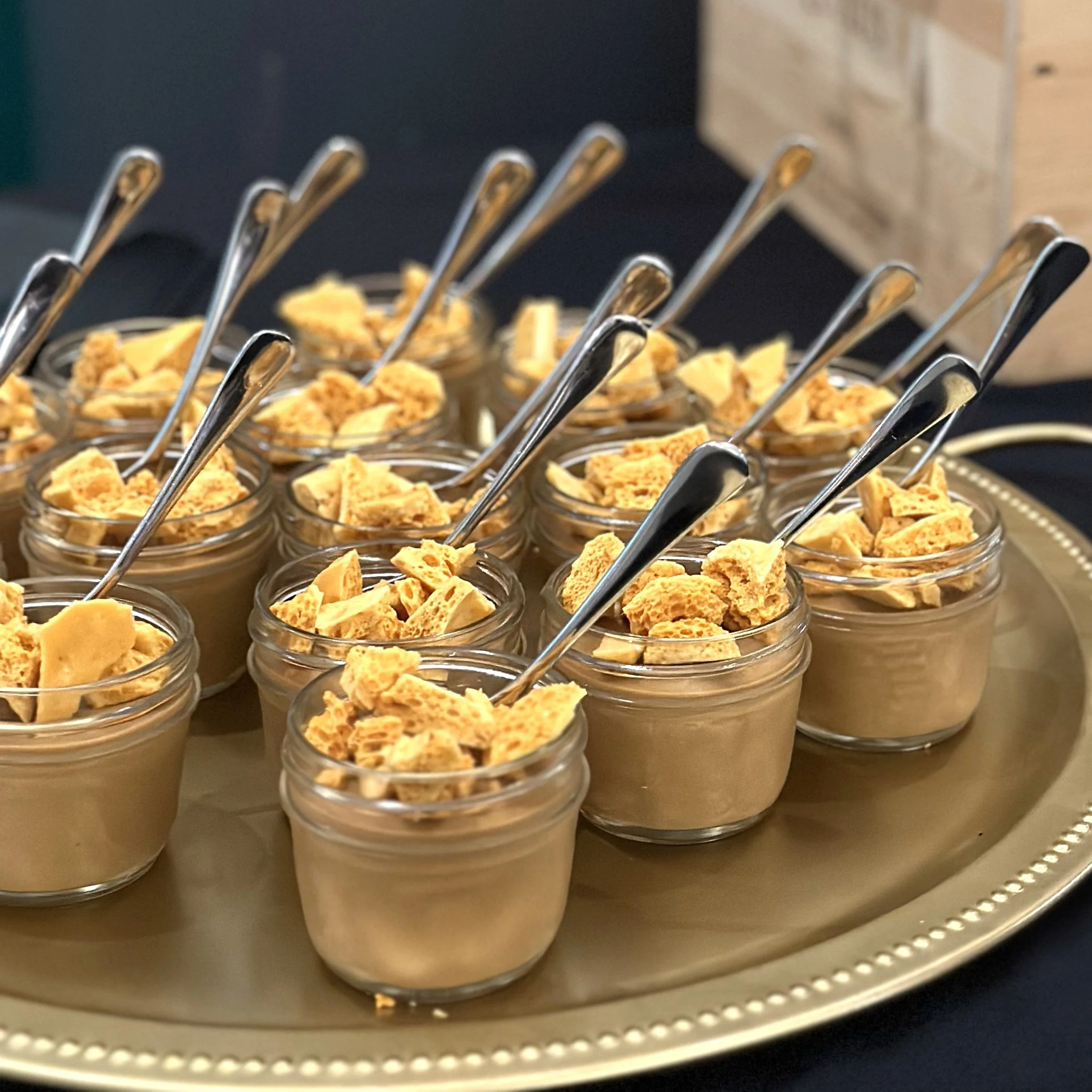 Caramel Budino Jars