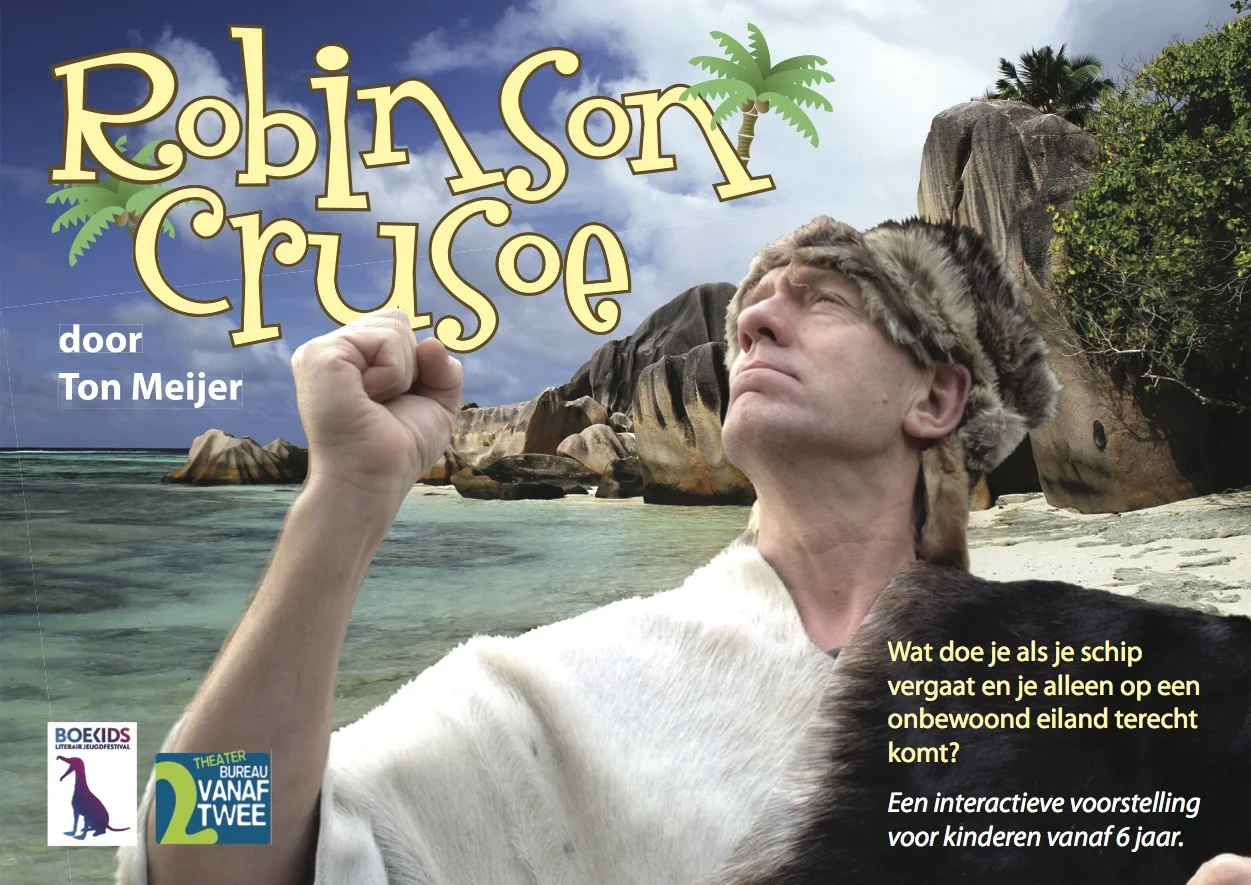 Robinson Crusoe door acteur Ton Meijer