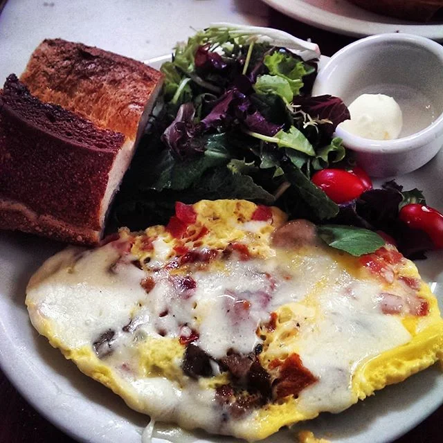 #urth #cafe #brunch #omlette #food