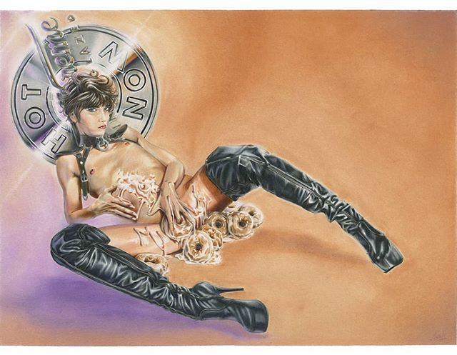 Kreme - coloured pencil and pastel on Stonehenge paper.
And edition of 12 prints are now available. 
I'm sure Krispy Kreme will love me for this ~
.
.
.
#art #artist #draw #drawing #sketch  #pencildrawing #illustrator #illustration  #pencilart #fashi