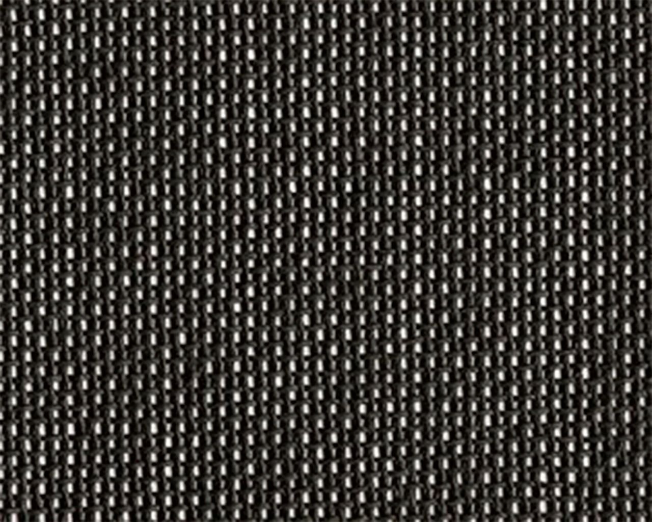 Woven paper yarn fabric Plain col. black